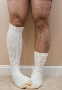hairy knees